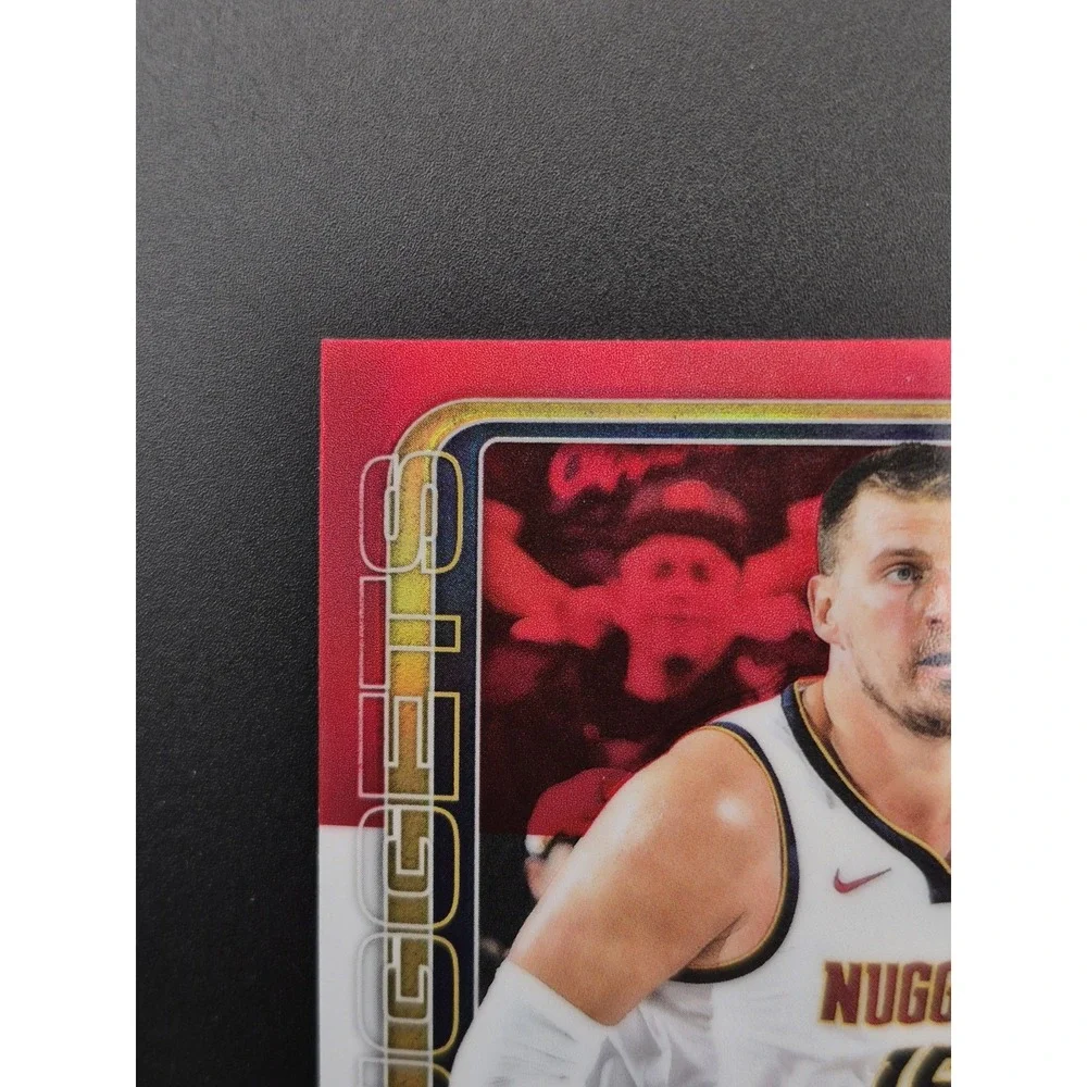 2025-26 Topps Chrome Nikola Jokic #25 Red White and Blue Refractor Denver